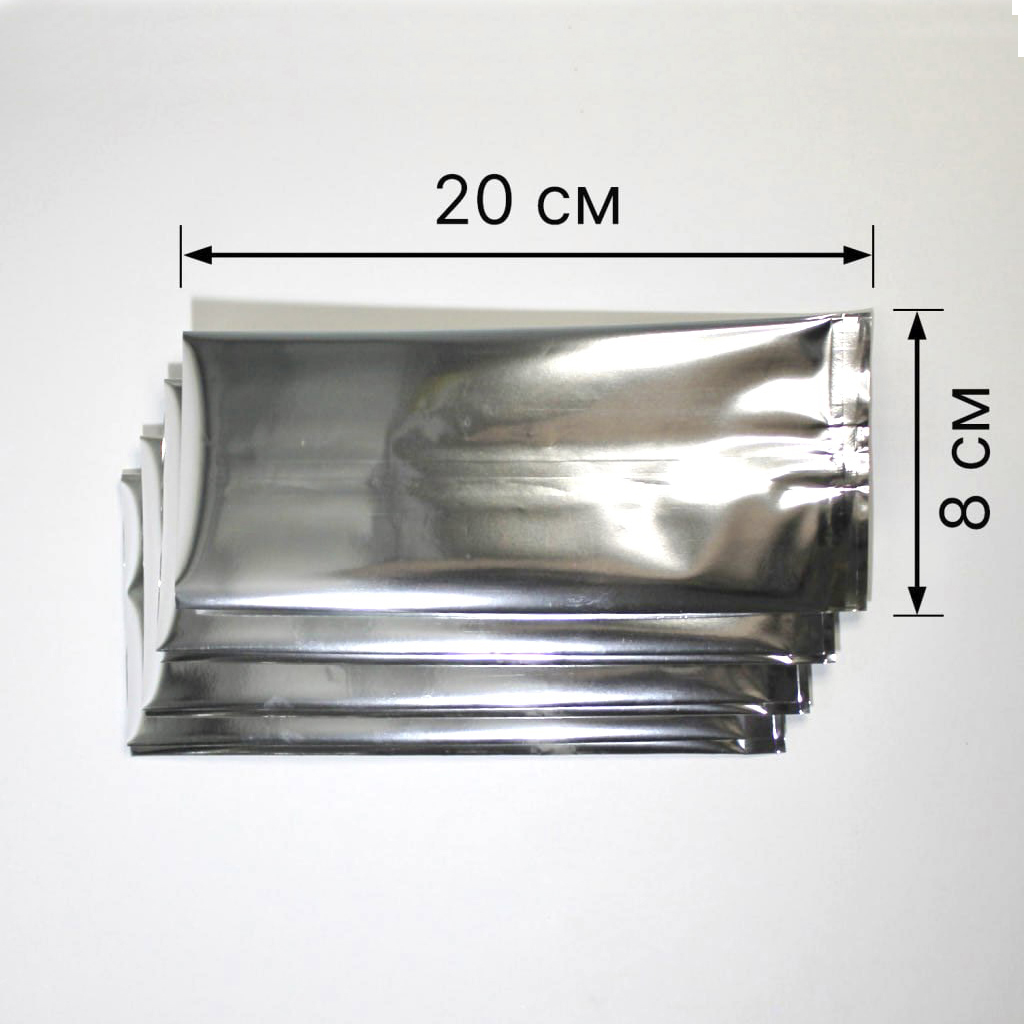 Пакет металлизированный из ламплена с боковой складкой 80х60х200 (50 мкм) Цена: 2.20 руб. за шт. , при заказе от 1000 шт